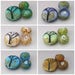 see more listings in the Lampwork Bead Pairs MTO section