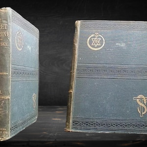 The Secret Doctrine, Rare occult books, New age spirituality, Theosophical society