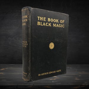 BOOK of BLACK MAGIC and of Pacts - Waite Occult Books Witchcraft Grimoire Satan Legend New Age Illuminati Eliphas Levi Golden Dawn