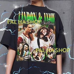ランドン・カーター＆ジェイミー・サリバンのシャツ、ランドン・カーターのブートレッグTシャツ、ジェイミー・サリバンのレトロTシャツ、カーターのヴィンテージセーター、シェーン、マンディ #saf