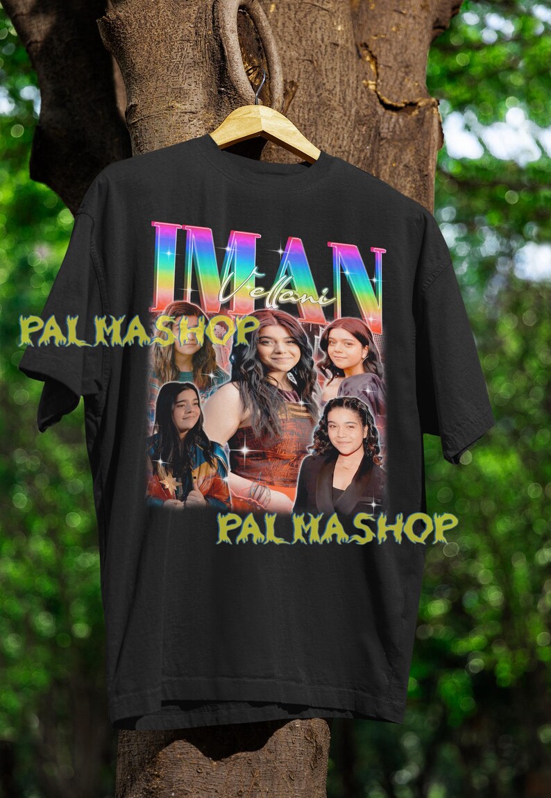 IMAN VELLANI Shirt, Iman Vellani Tshirt, Iman Vellani Sweateshirt, Iman Vellani Merch Shirt #ARI image 2