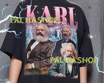 KARL MARX Shirt, Karl Marx Meme Tshirt, Karl Marx Vintage Tees, Karl Marx Retro 90s Sweater, Karl Marx Merch Gift #ari