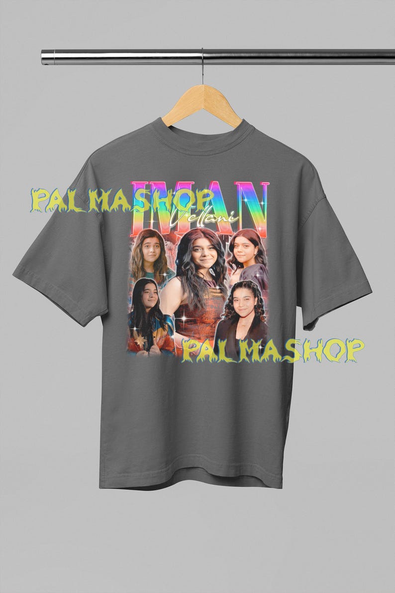 IMAN VELLANI Shirt, Iman Vellani Tshirt, Iman Vellani Sweateshirt, Iman Vellani Merch Shirt #ARI image 3