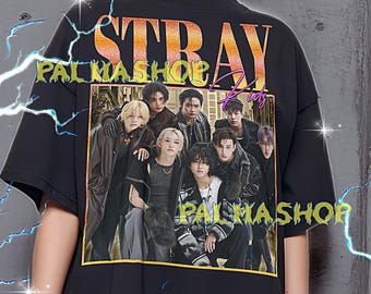 STRAY KIDS Vintage Shirt, Stray Kids Kpop Tshirt, Stray Kids Fan Tees, Stray Kids Retro 90s Sweater, Stray Kids Merch Gift #tpc