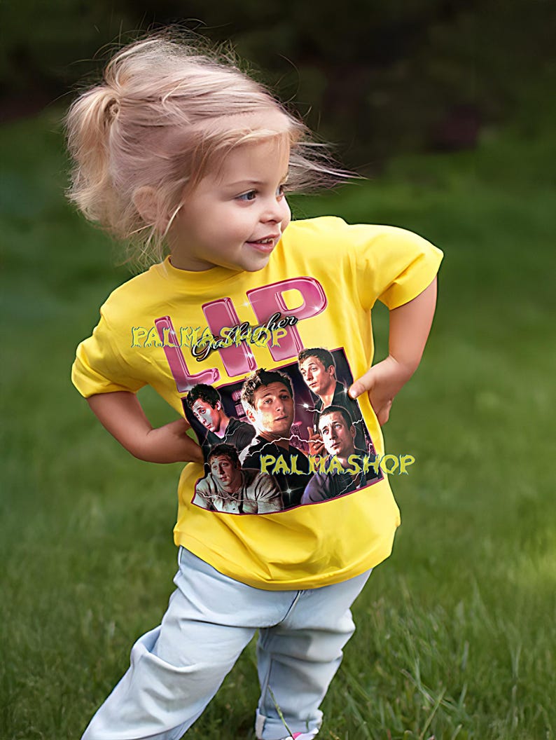 Camiseta de Lip Gallagher, camiseta vintage de Lip Gallagher, suéter de Phillip Ronan con Lip Gallagher de los 90, drama descarado, Jeremy Allen White #saf imagen 2