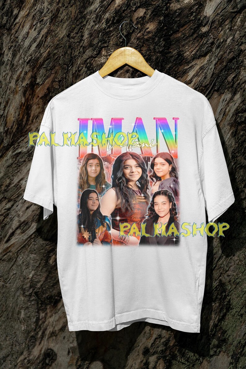 IMAN VELLANI Shirt, Iman Vellani Tshirt, Iman Vellani Sweateshirt, Iman Vellani Merch Shirt #ARI image 1