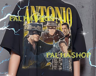 Camisa de Antonio Banderas, camiseta de Antonio Banderas, camisetas de Antonio Banderas, suéter retro de los 90 de Antonio Banderas, regalo de merchandising de Antonio Banderas #ari