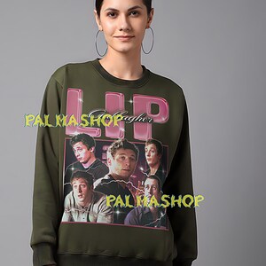 Camiseta de Lip Gallagher, camiseta vintage de Lip Gallagher, suéter de Phillip Ronan con Lip Gallagher de los 90, drama descarado, Jeremy Allen White #saf imagen 5