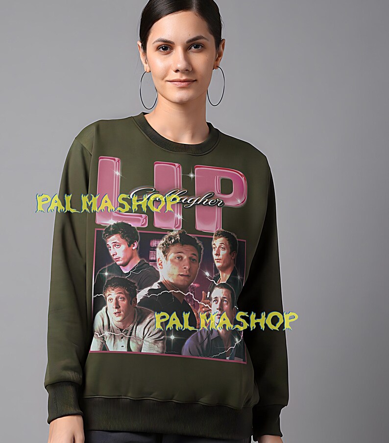 Camiseta de Lip Gallagher, camiseta vintage de Lip Gallagher, suéter de Phillip Ronan con Lip Gallagher de los 90, drama descarado, Jeremy Allen White #saf imagen 5