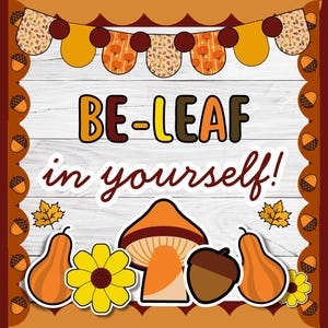 Fall Classroom Bulletin Board Kit: Autumn Decor (Digital Download)