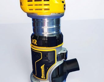 Dewalt DCW600 DCW611 Router Dust Adapter, Durable Screw-On Attachment