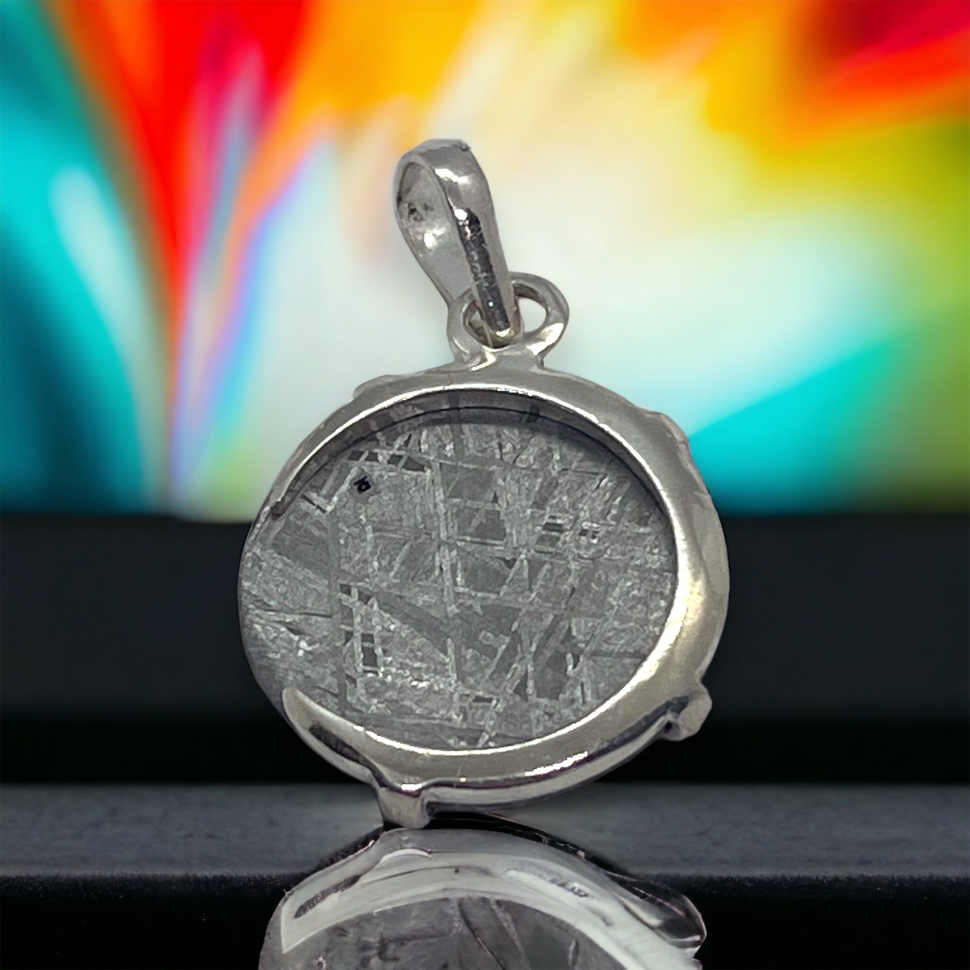 Gibeon meteorite pendant deals