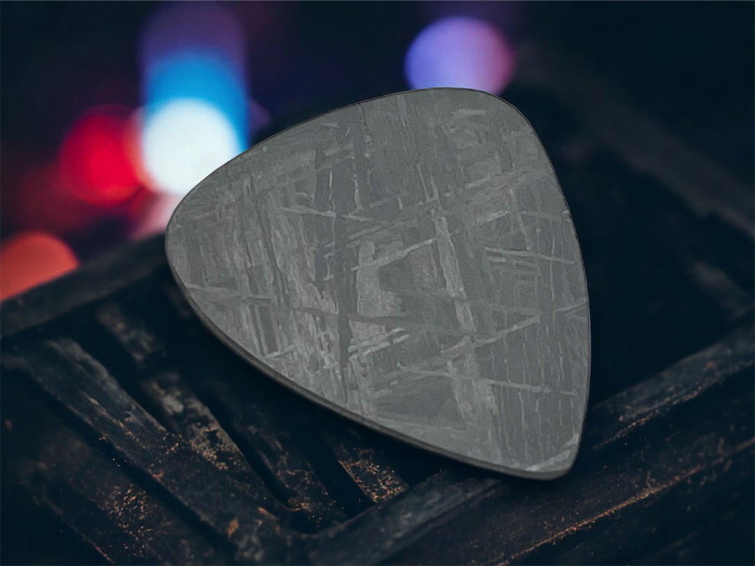 Gibeon Iron Meteorite Guitar Pick Meteorite Jewelry / Space Rocks