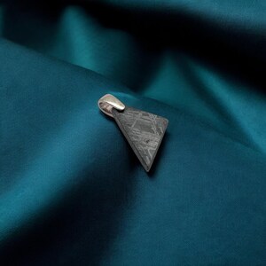 Colgante de Plata Meteorito Muonionalusta: Regalo 6º Aniversario