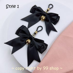 non piercing nipple clamps with bows and bells| Nipple jewellery body chain nipple rings dangles nooses intimate body accessory, DDLG gifts