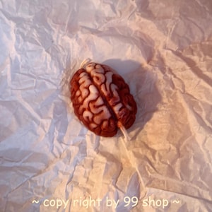 Low Temp Wax Play Candle| 3D-Brain Candle| drip candle| Low Temperature Candle| Soy Wax Low Heat Candle 0.7oz,  Flat bottom Fun candles, US