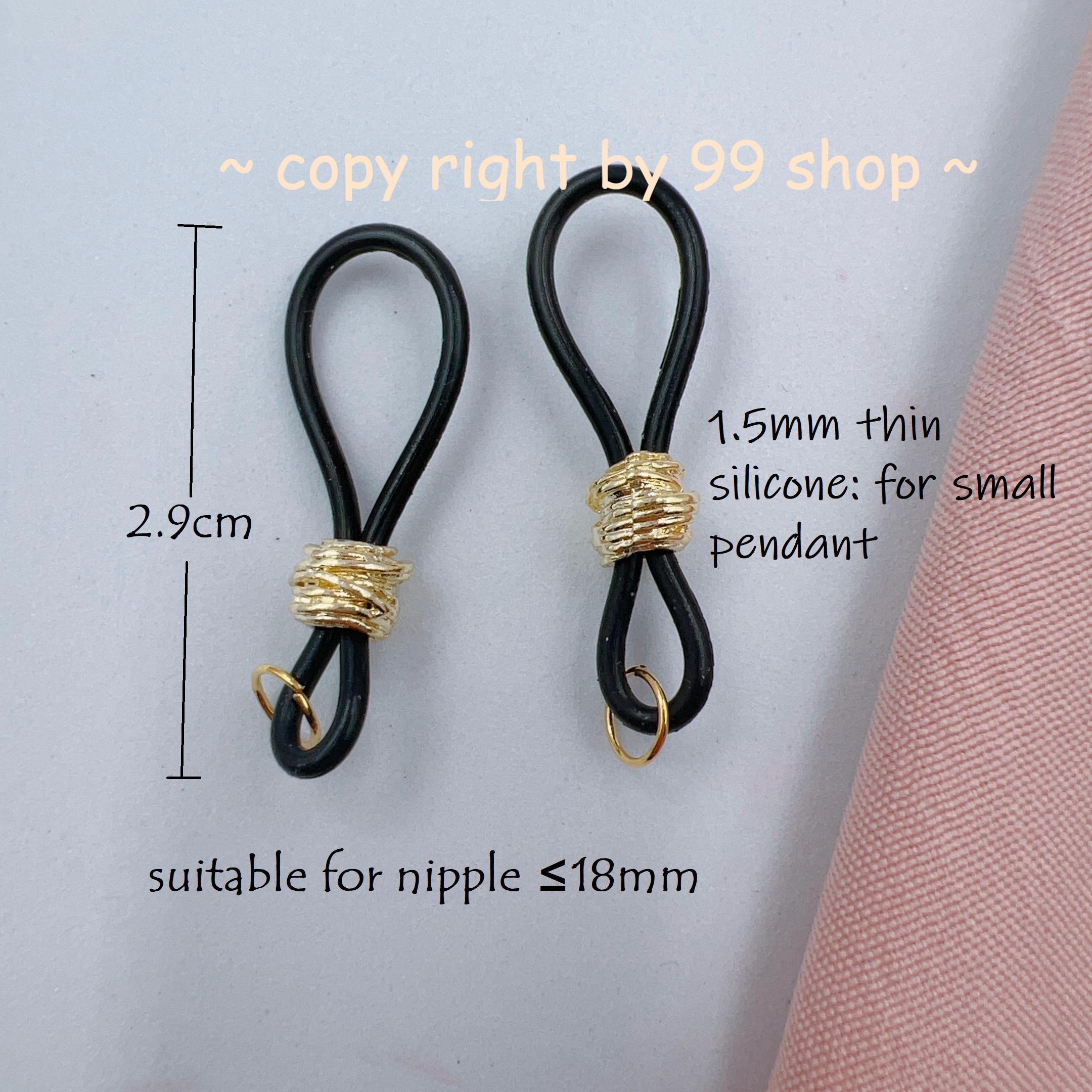 DIY Nipple Noose| Adjustable Nipple Clamps| Nipple Jewelry, Sensual Gift,  Bdsm Clamps, Nipple Torture, Bdsm Clamps, Silicone Noose - Etsy