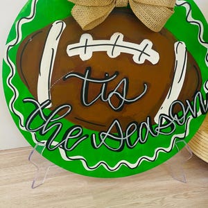 Football Season door Hanging Decor