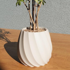 3D-utskrift av kruka i STL-format: Modern heminredning (digital nedladdning)