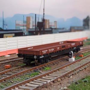3D Printed kit CIS Platform Flatcar 13-401 in HO (H0 1:87) scale (Digital Download)