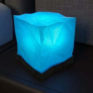 Lamp STL 3D Print File v.14, Digital Download for 3D Printing | Modern and Unique Home Decor for Desk and Table
