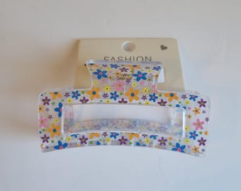 Summer Claw Clip | Medium Summer Hair Accessory (Clear)
