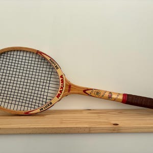 raquettes tennis vintage Bois Original années 50