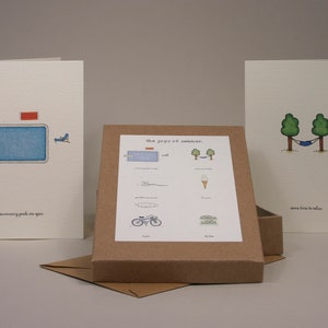 zomerkaarten boxset.