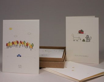 fall cards boxed set.