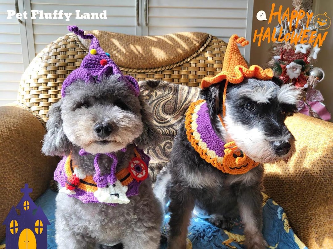 Super Cute Pet Halloween Crochet Costume Halloween Hats Cat Dog Party