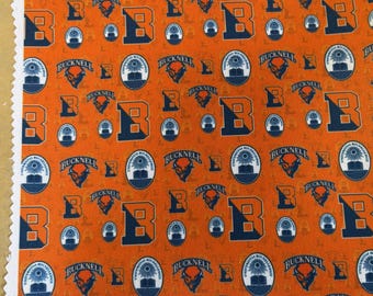 Custom college pattern material (can do any school even small ones!)