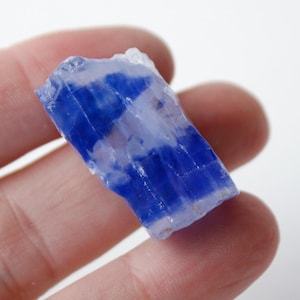 Blauer Halit Kristall