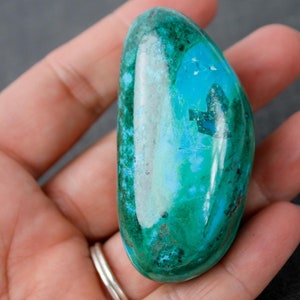 Chrysocolla Polished Freeform - Peruvian