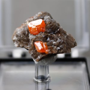 Wulfenite from N Geronimo Mine, La Paz Co Arizona