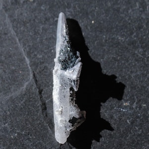 Hematite Laser Quartz Crystal Points