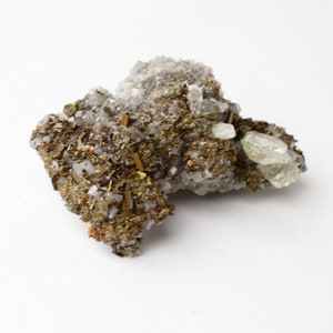 Chalcopyrite on Dolomite from Sweetwater Mine, Missouri