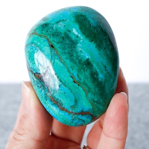 Chrysocolla Polished Freeform - Peruvian