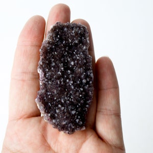 Amethyst Plate of Crystals - Amethyst Cluster