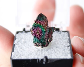Rainbow Turgite - Graves Mountain - Iridescent Hematite Goethite