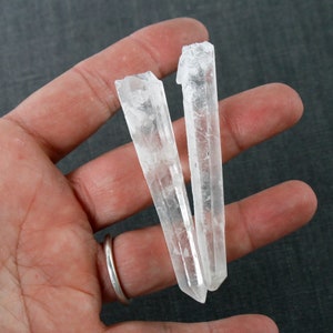 Pair of Singing Quartz Crystals - Inner Mongolia