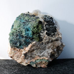 Tourmaline Crystals in Quartz from Canada - New Find