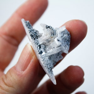 Hematite Laser Quartz Crystal Points
