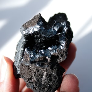 Pyrolusite Geode Specimen from Morocco