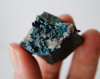Blue Lazulite Specimen