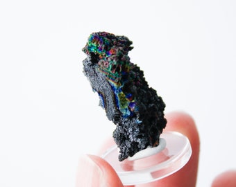 Rainbow Turgite - Graves Mountain - Iridescent Hematite Goethite