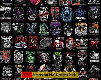 Urban Vibes Premium Design Pack: 575+ Trendy Streetwear & Urban Art PNGs
