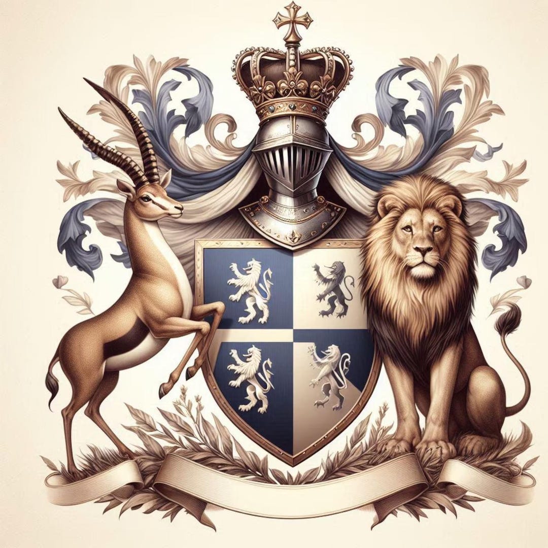 Custom Family Crest Design – Heritage Shield Art – Personalized Coat of ...