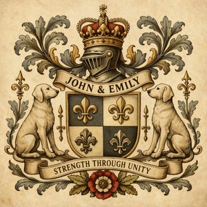 カスタム家紋デザイン | パーソナライズされた紋章（デジタル製品）