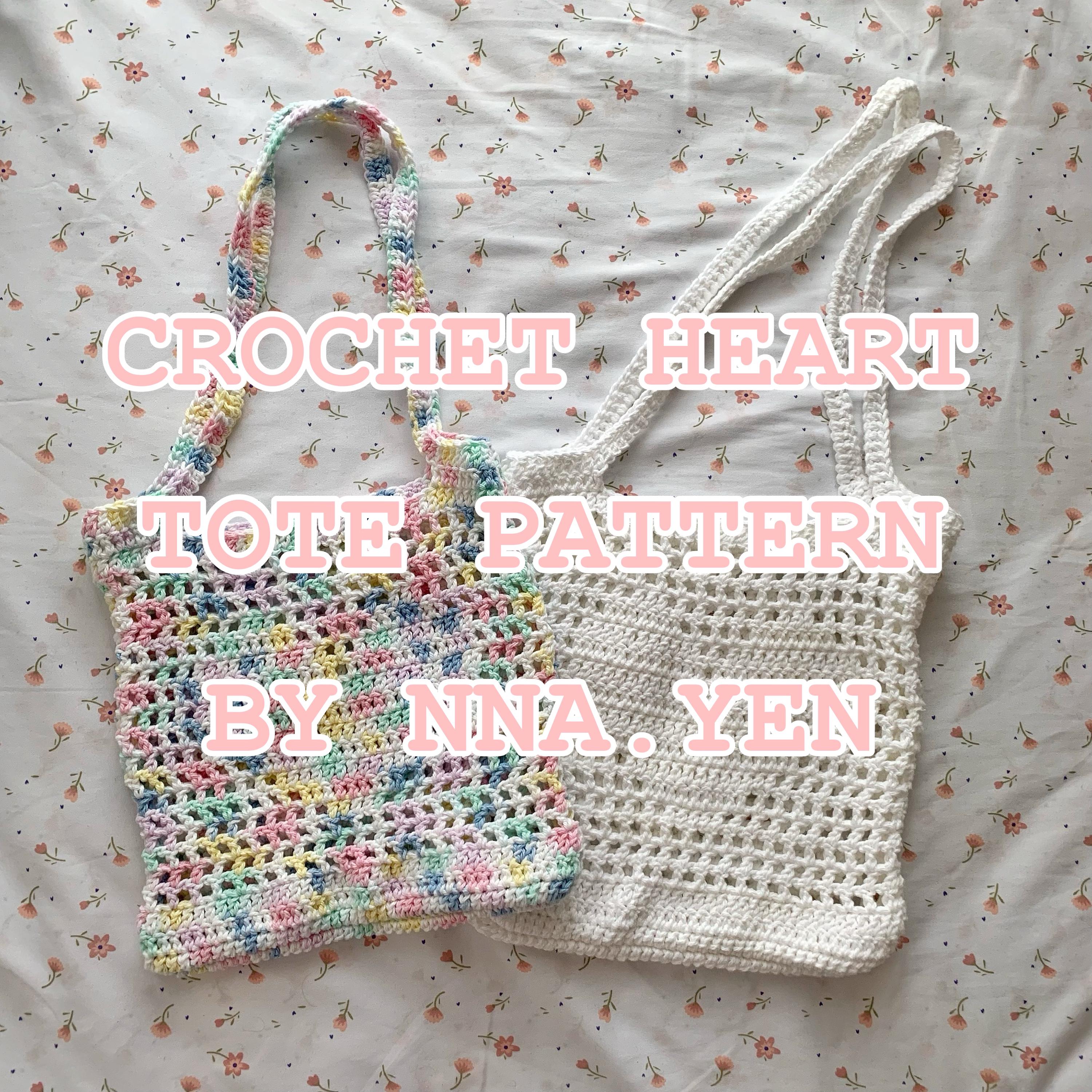 [RONRON] 24SS★HEART PATTERN MESH TOTE BAG★SALE Rainbow Hearts Tote Bag – Pink Sweetheart