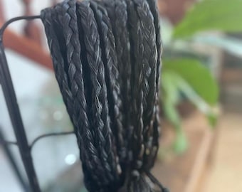 Braid horsehair bands